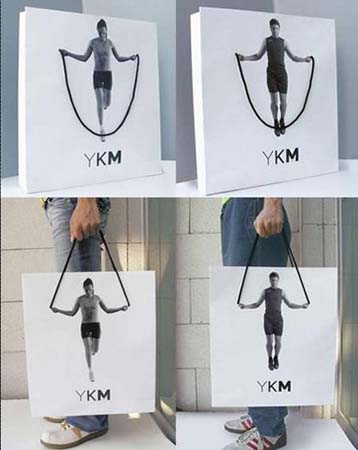 creative shopping bag design