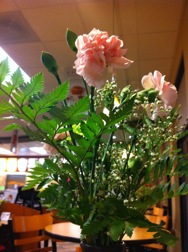 Chick Fil A Even Has Live Flowers